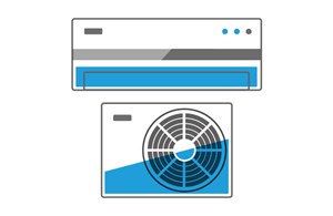 Split- und Multi-Split-Klimageräte